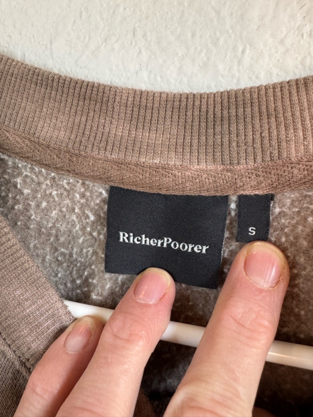 ☀️ RICHER POORER Recycled Tie Dye Colorblock Sweatshirt - Picture 6 of 12